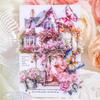 Retro Floral Garden Scenery Sticker Pack for Journaling and Collage