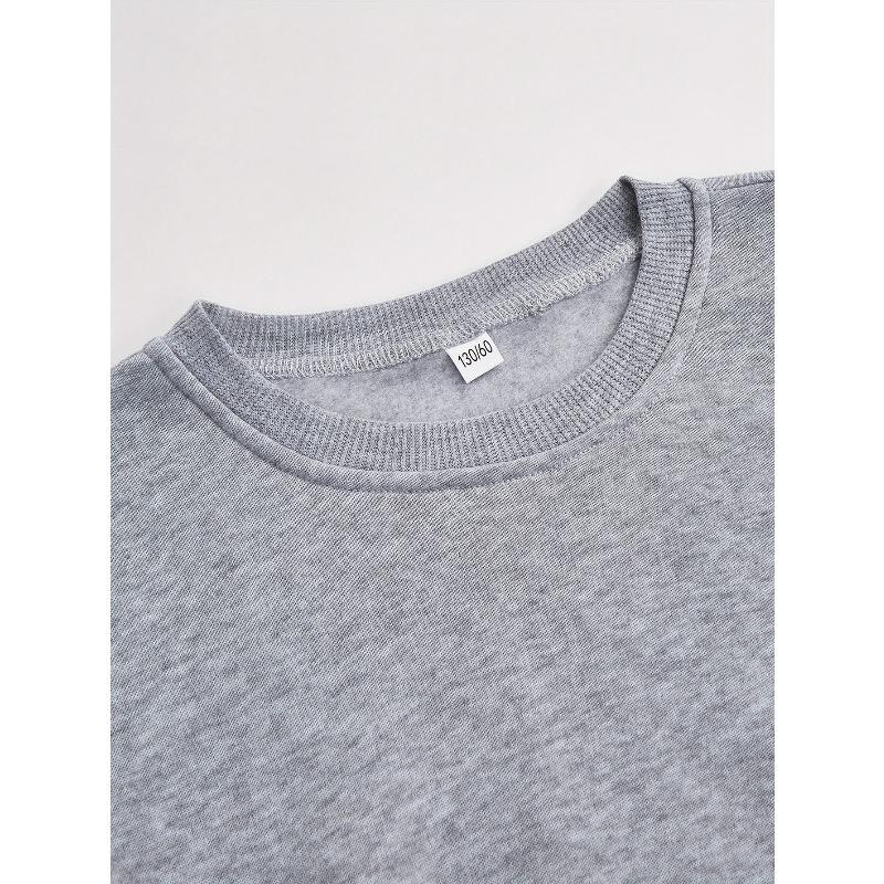 European Sizes Base Layer Kids' Fashion Print Sweatshirt