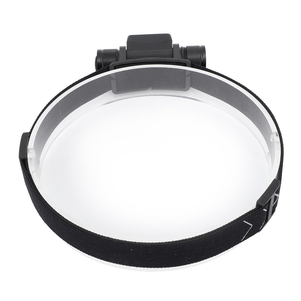 LED Headlamp 7 Modes Aluminum Alloy Waterproof USB Rechargeable Lightweight Head Lamp Flashlight