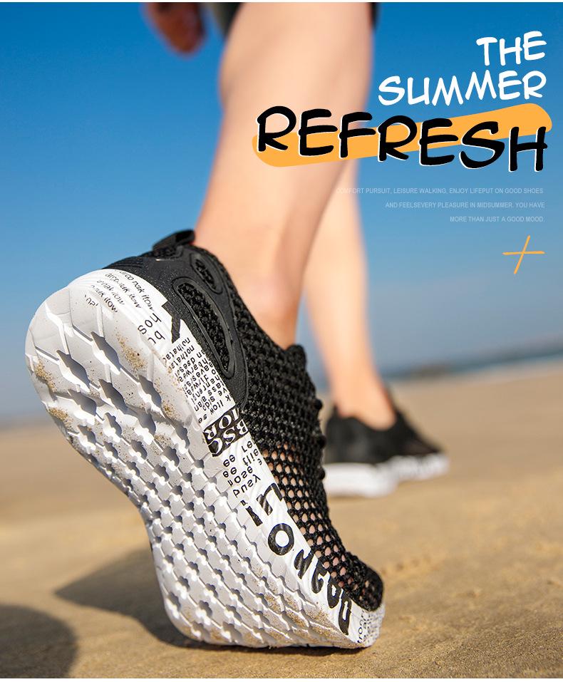 Herren 2022 Frühling/Sommer Mesh Outdoor Leichte Lässige Atmungsaktive Schuhe für Reisen und Sport