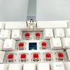 Gateron G Red Pro Switches Pre-lubricated 3-Pin RGB SMD Linear Gaming Mechanical Keyboard (72 pcs, Red)