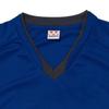 Wundou Basic Soccer Shirt P1910 Royal Blue Medium, Moisture-Wicking, Quick-Drying, V-Neck, Short Sleeve