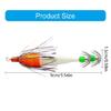 Squid Cuttlefish Sleeve Hook Jigs Lures Artificial Shrimp Baits Cuttlefish Sleeve Squid Jigs Baits Easy to Use