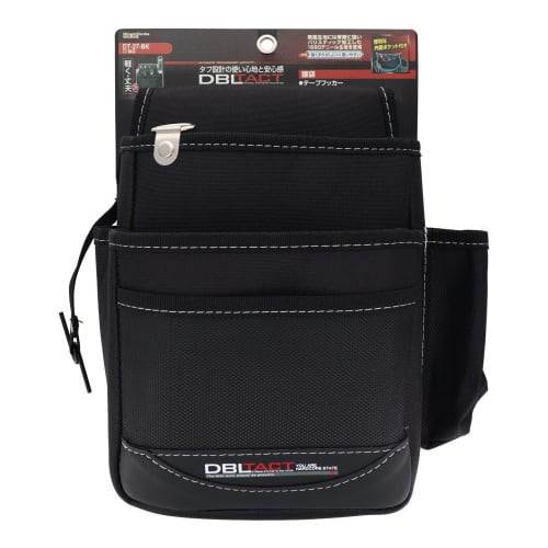 Sankyo Corporation DBLTACT Waist Pouch, 3-Tier (200mm/150mm/110mm) DT-27-BK