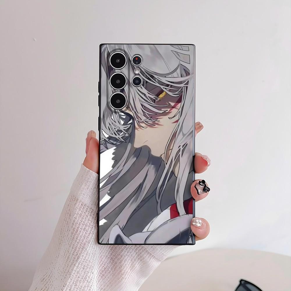 I-Inuyasha S-Sesshomaru Phone Case For Samsung Galaxy S25 S24 S22 S23 Ultra S21 S20 Plus Frosted Non-Slip Full Cover Soft Case