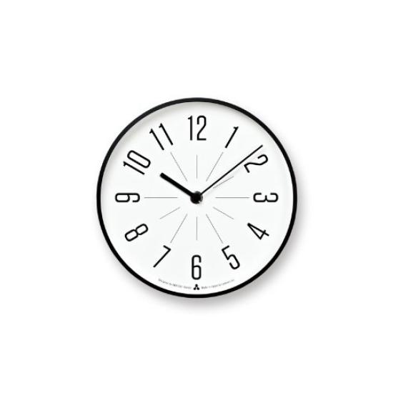 

Lemnos Wall with JIJI Black BK (Lemnos) Clock/Table Clock, Analog, Stand, Aluminum, AWA13-03 чёрный