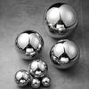 Yousheng 6 Pcs Stainless Steel Decorative Balls Metal Hollow Balls Smooth Gazing Mirror Ball for Home Garden Dcor