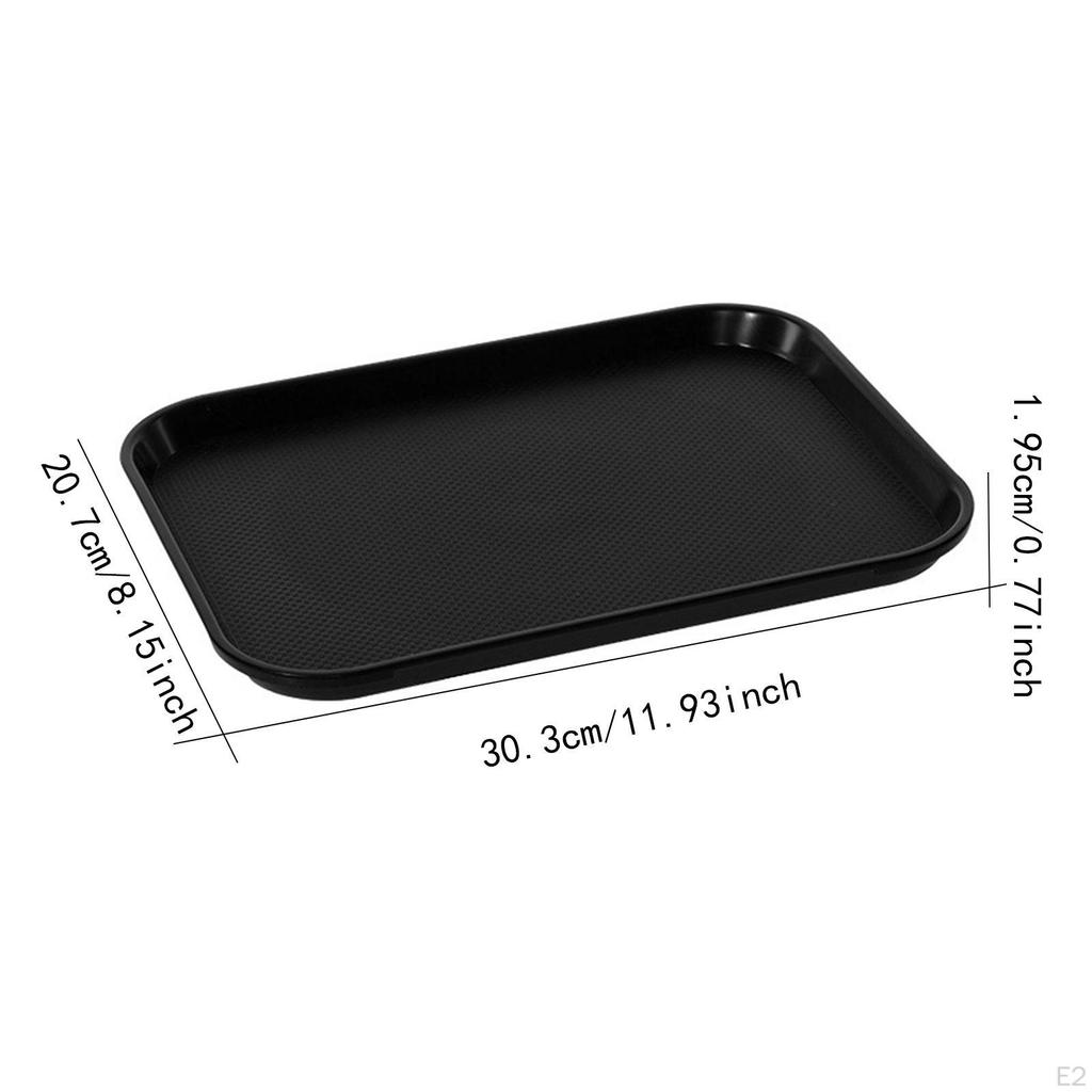 Rectangular Serving Tray Cafeteria Trays Coffee Table for Wedding