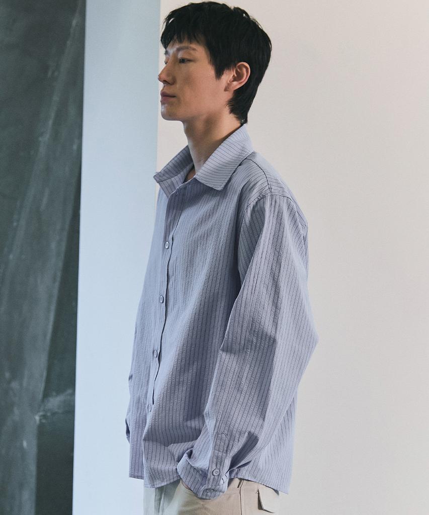 Beullusseonpeullawo Soft Formal Striped Shirt