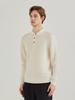 FERRAROMILANO Long Sleeve Thierry Knit Sweater Ivory (Am0Ets10261)