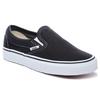 Slip On Classics Lightweight Low Top Skateboard Shoes Unisex Black White VN000EYEBLK