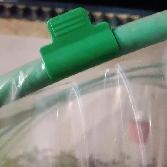 30 Pcs Greenhouse Clamps Reusable Greenhouse Hoop Clips Support Frame Grow Tunnel Clips Secure Garden Mesh on Hoops for Wind Snow Protection