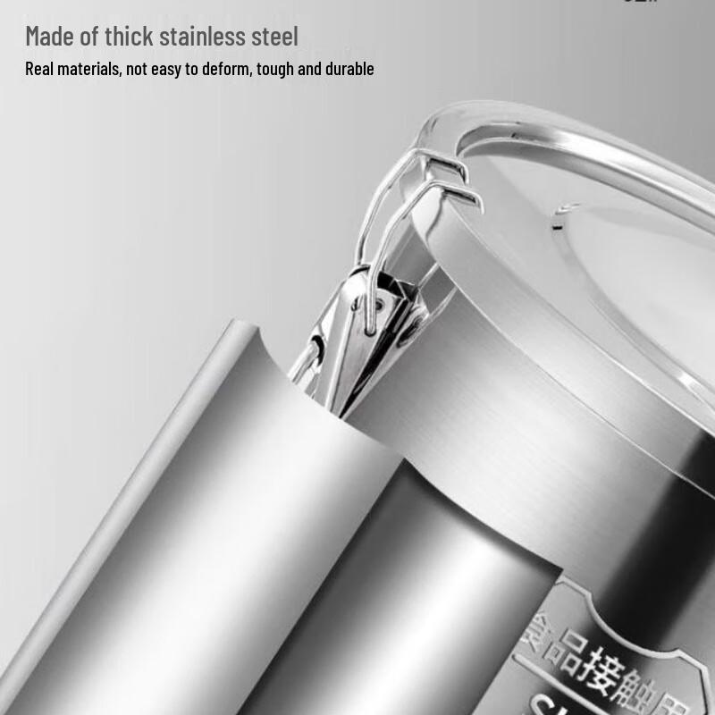 21L 304 Stainless Steel Airtight Food Storage Container