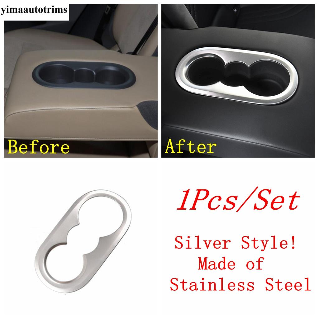 For VW Volkswagen ID.4 ID4 - 2025 Car Gearbox Water Cup Holder Panel Head Light Air Cover Trim Stainless Steel Accessories