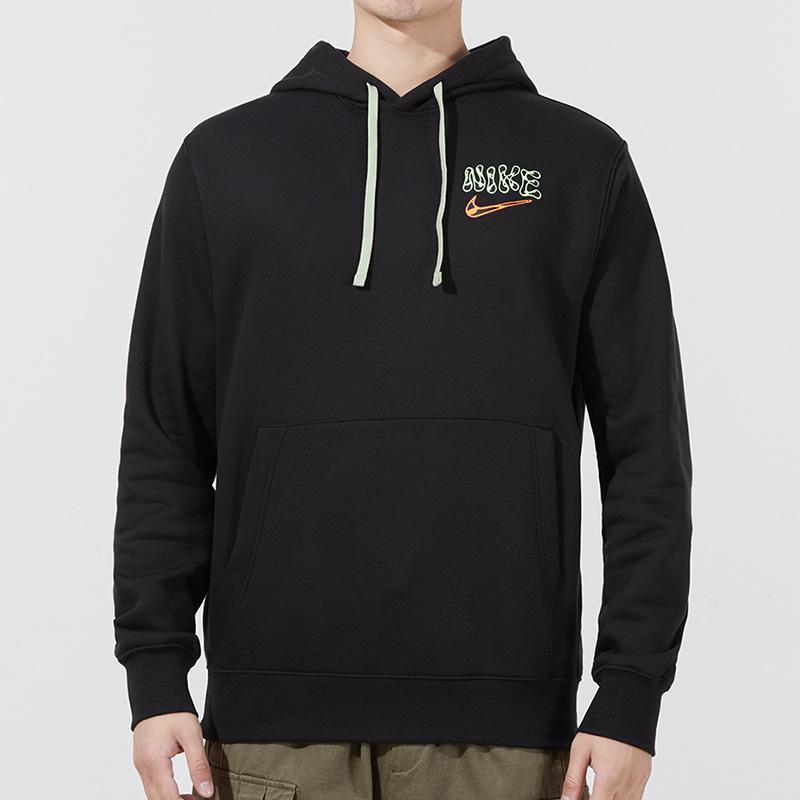 New Nike Men's Sportswear Fantasy Creature Hoodie Black DM2250-010