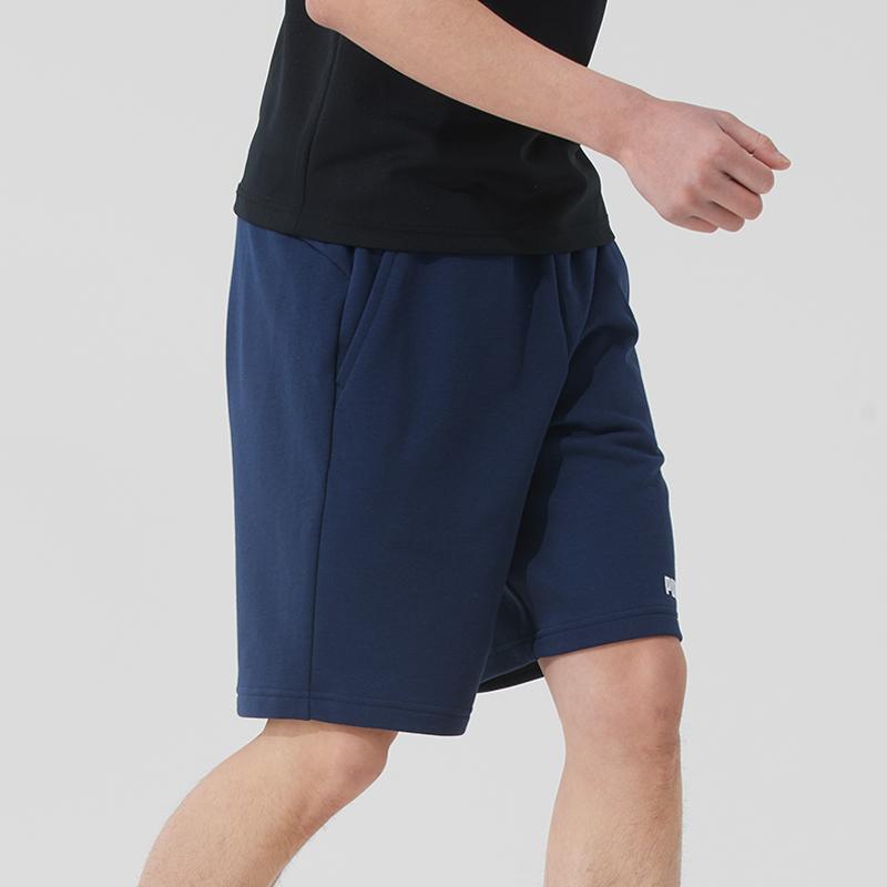 PUMA Comfortable Breathable Running Fitness Five-Point Casual Shorts Men shorts Blue 692482-14