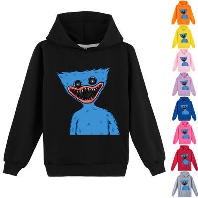 Barn 3D hoodie Mob-spel Huggy wuggy pullover Barntröja