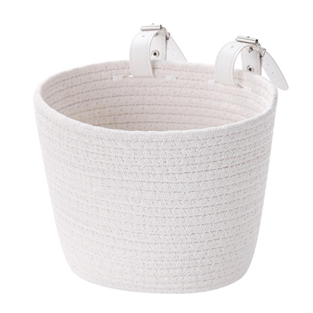 Adjustable Handlebar Front Basket Removable Design Bike Carrier Bag Bicycle Basket  Shopping Trips