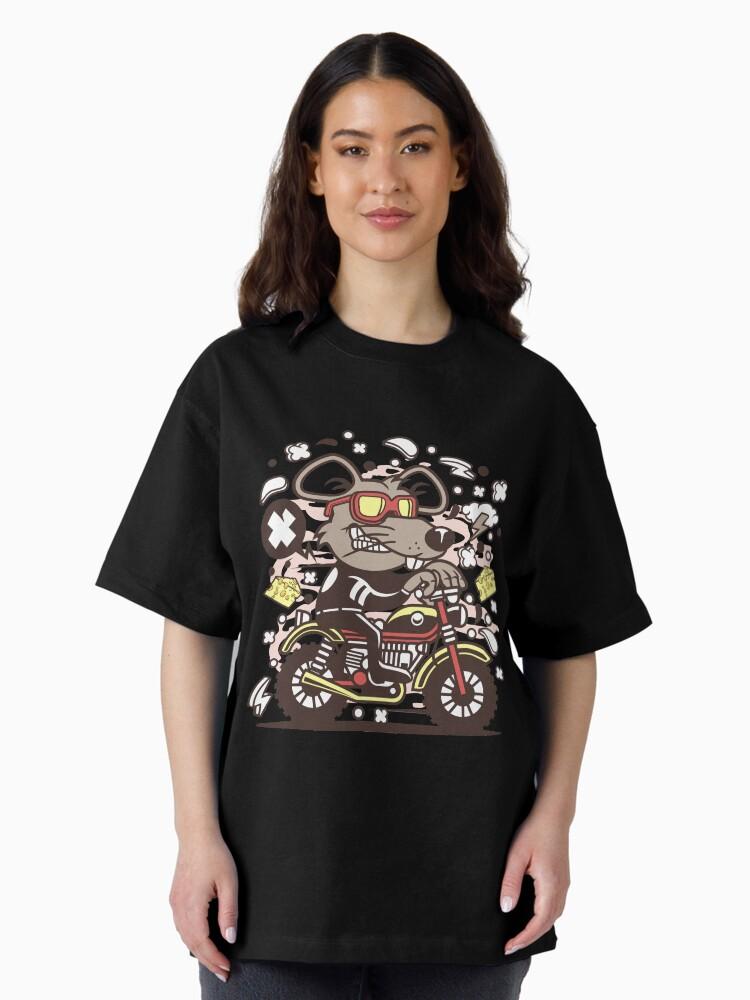 Biker Mice from Mars Rat Motocrosser Oversized T-Shirt