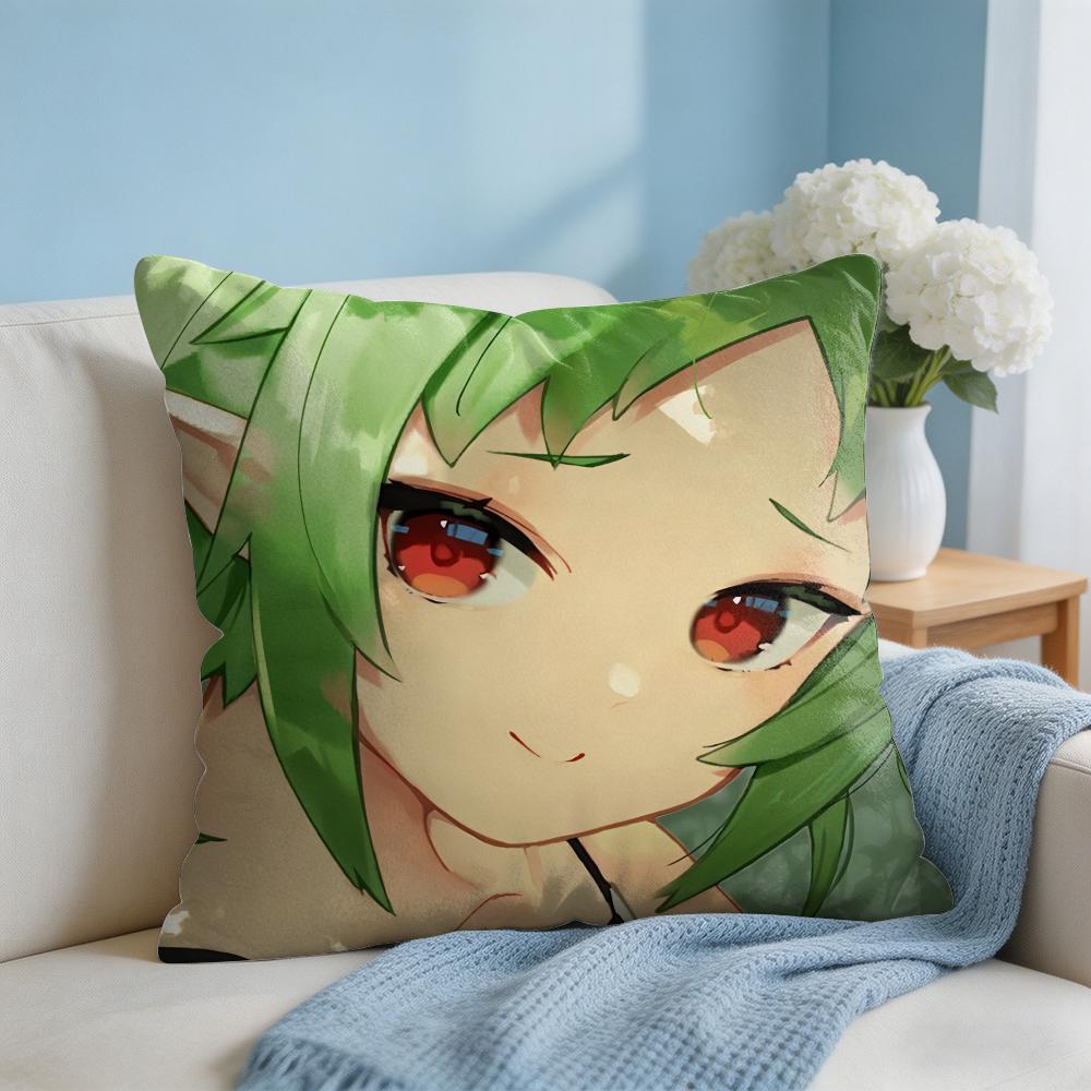 MMushoku TTensei Anime Cushion Cover Square Pillow Bedroom Sofa Leisure Comfort Living Room Home Decoration X
