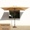 Outdoor Commercial Rectangular Sunshade Umbrella