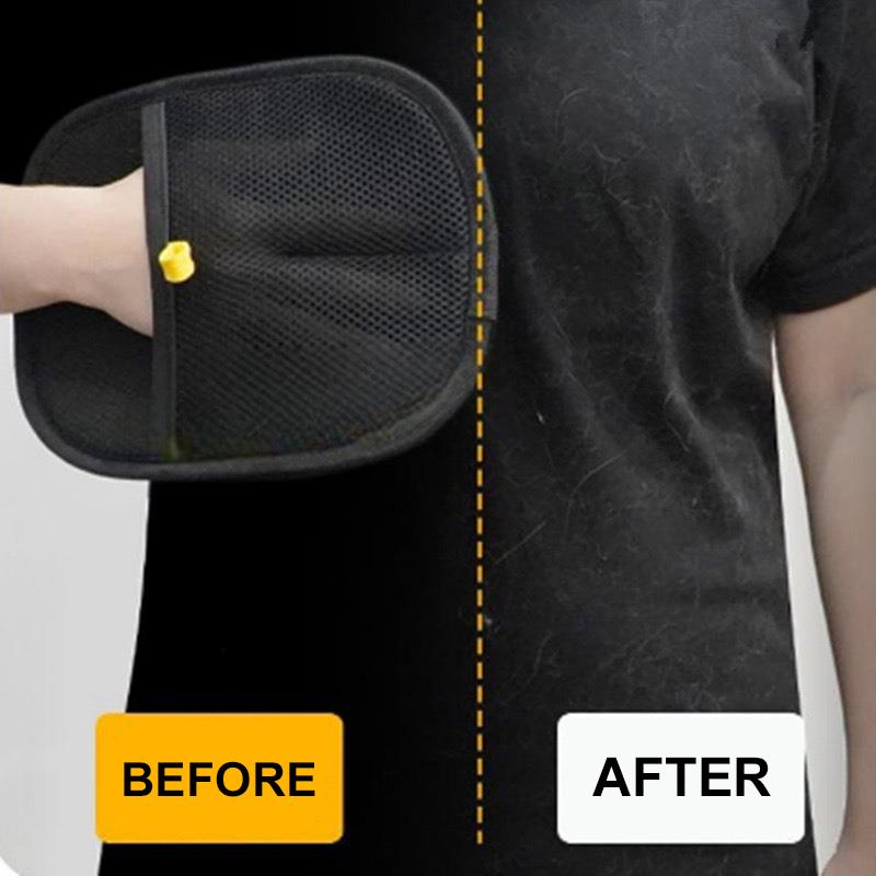 Neue Hundepflegehandschuhe, statische Entstaubungsbürste, Tierhaarentfernerbürste zum Entfernen von Hunde- und Katzenhaaren von Sofa, Teppich und Kleidung