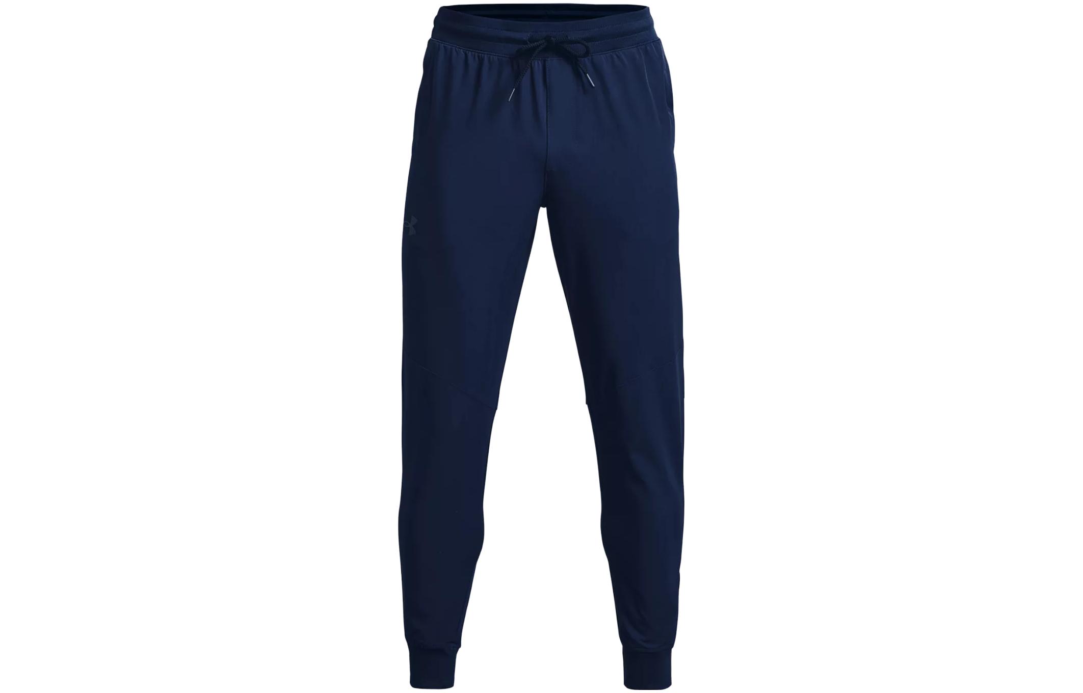 Under Armour Sportstyle Knitted Sweatpants Men s Dark Blue Moderate Cuffed Pants 1374658-408 M