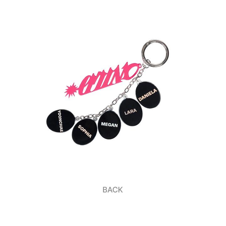 KATSEYE WILD Holographic Member Keyring