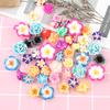 100pcs/bag Hot Sale Lovely Polymer Clay Flower Craft Phone Case Jewelry Making Diy Accessories