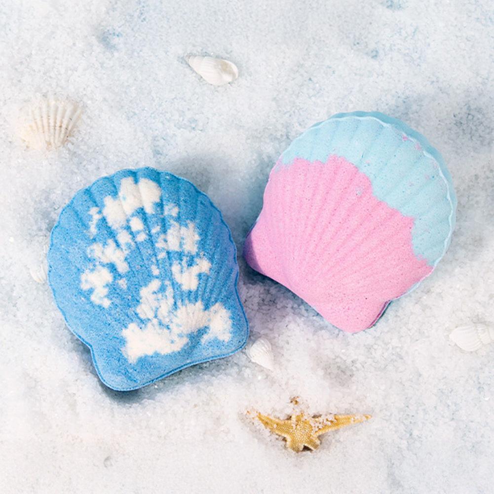 Skal Bad Saltboll Eterisk Olja Bad Bubbelboll Aromatisk Återfuktande Näringsgivande Hudvård Duschboll Kroppsrengöring Egenvård Essentiell