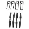 Quadcopter Propellers Protective Covers Folding Remote Drone Spare Parts for E88 for E99 for E100 for K3 with Charing