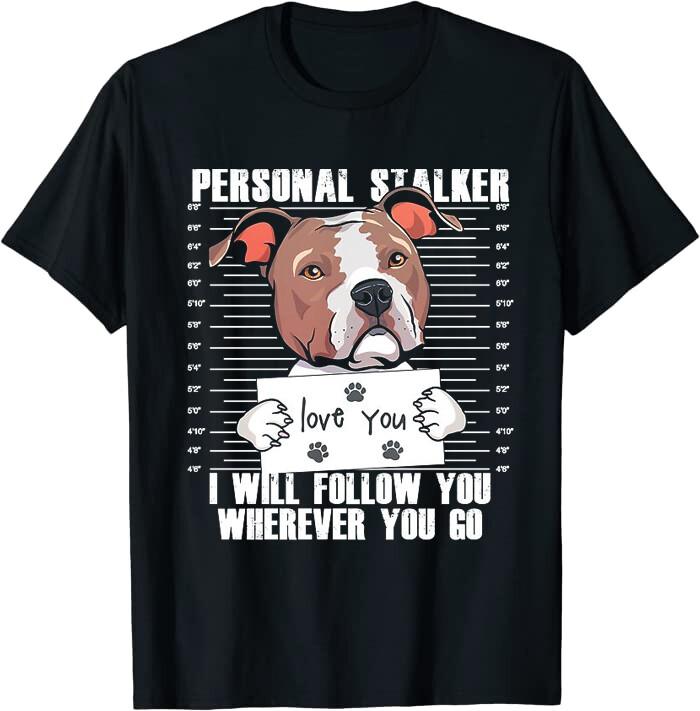 Funny American Staffordshire Terrier Dog T-ShirtA XXXXL