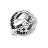 Pingentes de Bruxa para Pulseira Pandora Prata de Lei 925 Delicados Pingentes de Halloween Zircônia Cúbica Joias para Mulheres Meninas, Prata, Esmalte