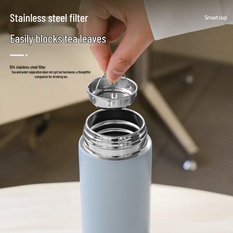 Kapodun Smart LED Display Mini Insulated Bottle