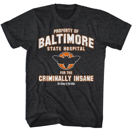 The Silence of The Lambs Baltimore T-Shirt - Black Unisex T-Shirt XXXL