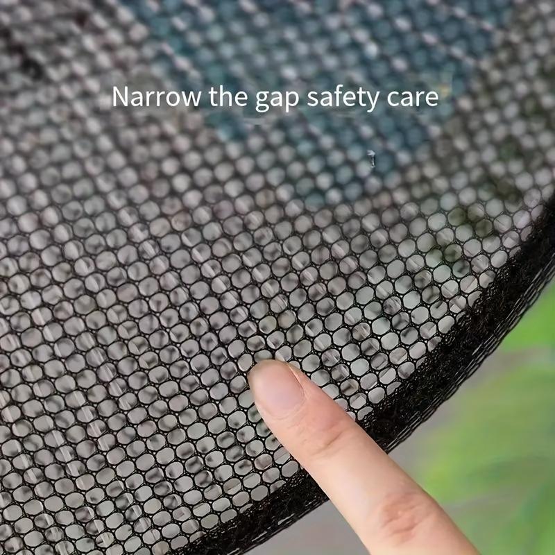 1pc Classic Adjustable Fan Dust Cover with Finger Protection - Washable Mesh Guard for Home & Office Fans, No Electricity or Battery Needed