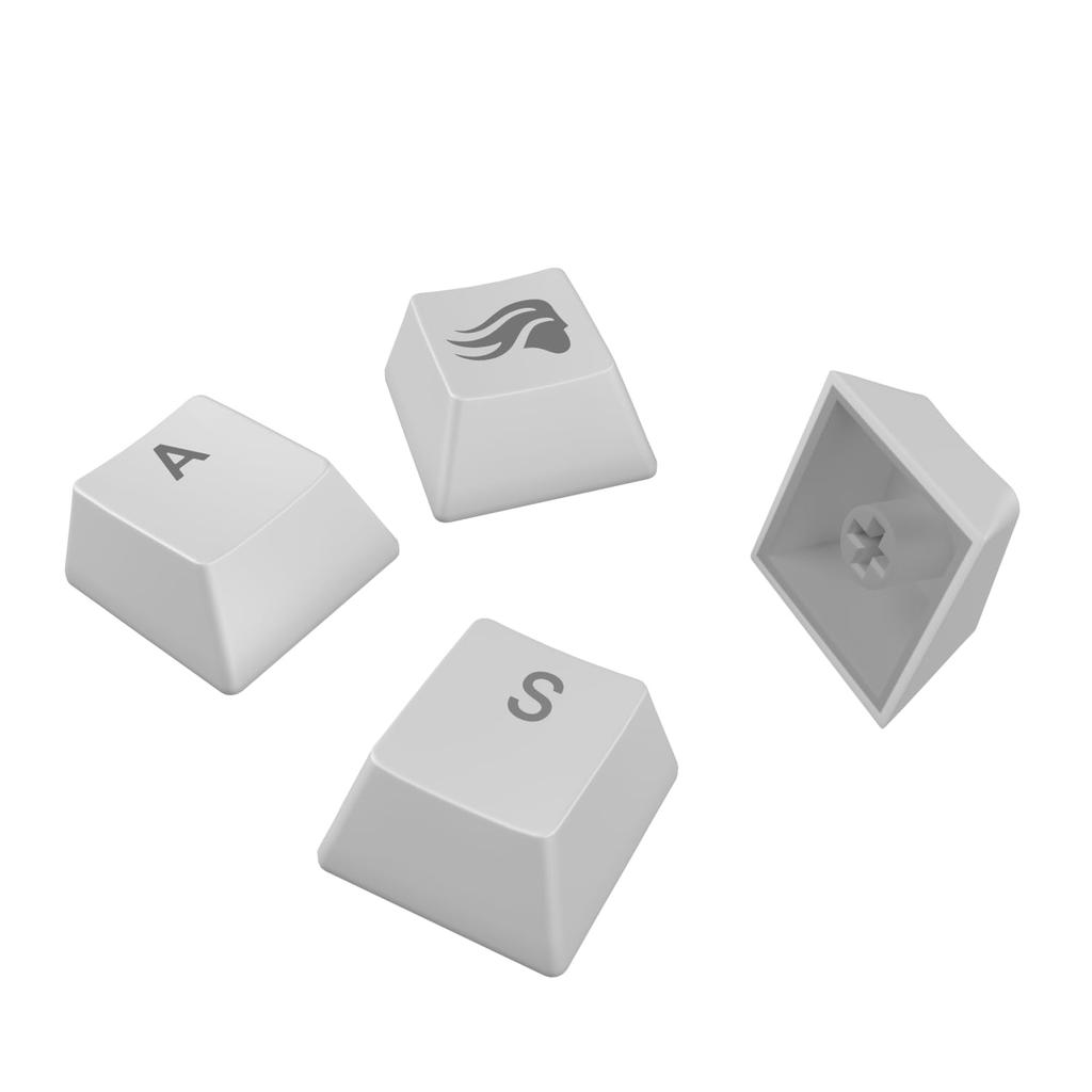 Glorious GPBT Backlit Keycaps White - US - Retail GLO-KB-ACC-KC-GPBT-LIT-WHT-US KB0872