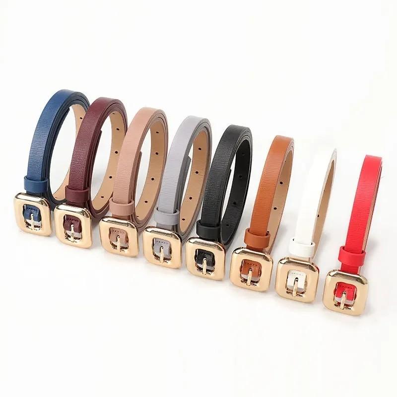 Spring 2025 Womens Alloy Buckle Belt With Minimalist Style For Office Look