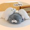 Adorable Large Sea Lion Plush Toy Soft Stuffed Animal Pillow For Cozy Comfort