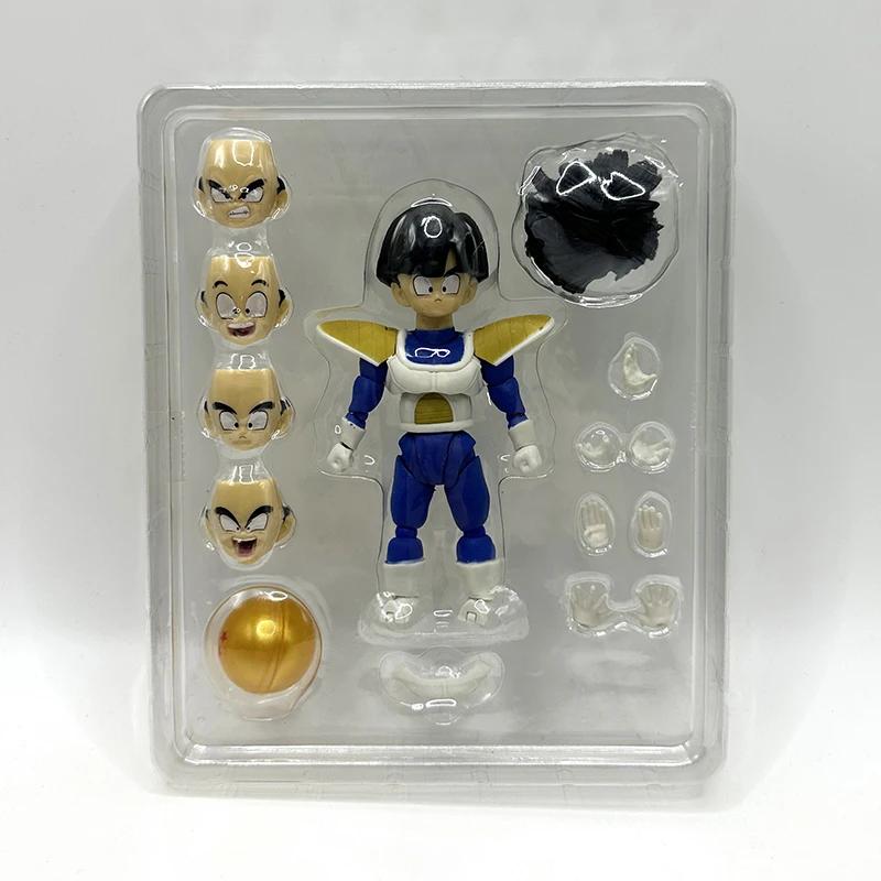 13.5cm SHF Anime Dragon Ball Figures Bulma Action Figure Movable PVC Collection Doll Bulma Figurine Model Toys for Child's Gifts