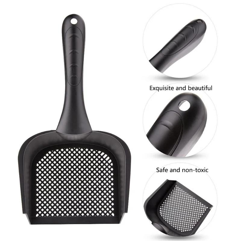 Portable Sand Shovels Durable Plastic Practical Cleaning Cat Pet Litter Scoop Shovel Pets Supplies Thickened Plastic Shovel