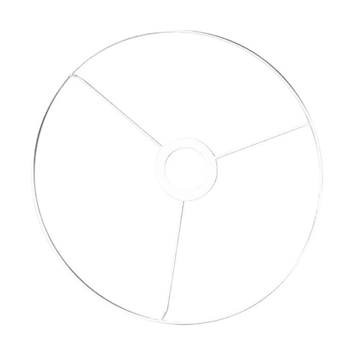 Lampshade Frame Circle with Cross Ø 40 Cm