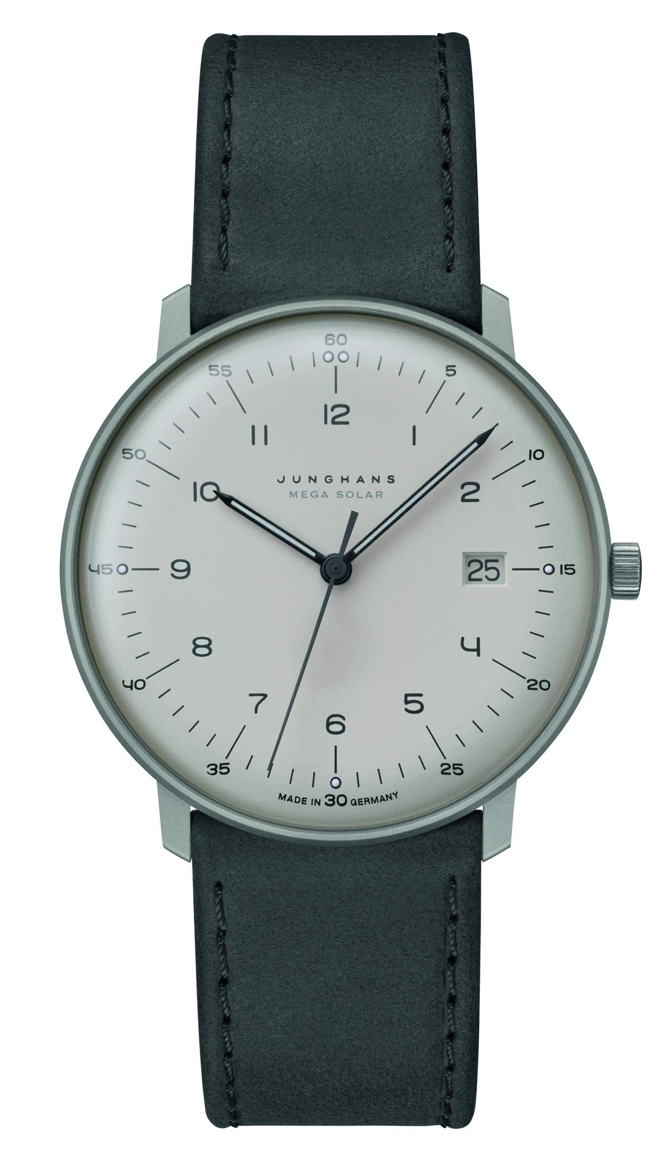 

059 2023 02 Junghans Max Bill Mega Solar Radio Solar Sapphire