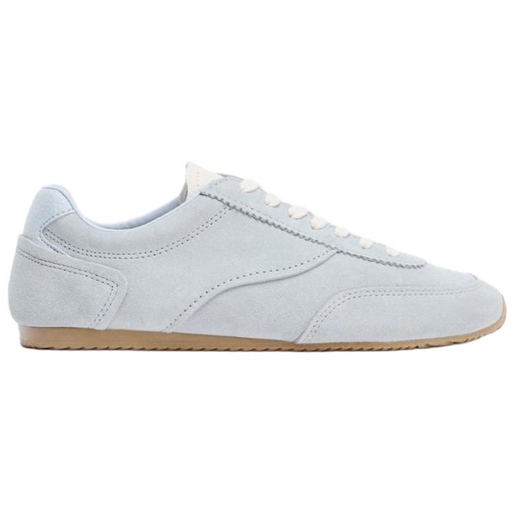 ZARA Fashionable Comfortable Durable Low-Top Casual Shoes Women sneaker Light-Blue 5023610044