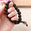 Men Bangle Wrist Buddha Wood Beads Bracelet