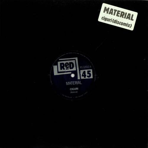 

12inch Record MATERIAL - Ciquri RS12012 Red Records 1982 UK Dance & Electronica Used