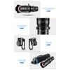Metal HD 20 40X Zoom Single Tube Telescope External Dual Adjustment Monocular Phone Telephoto Lens with Tripod