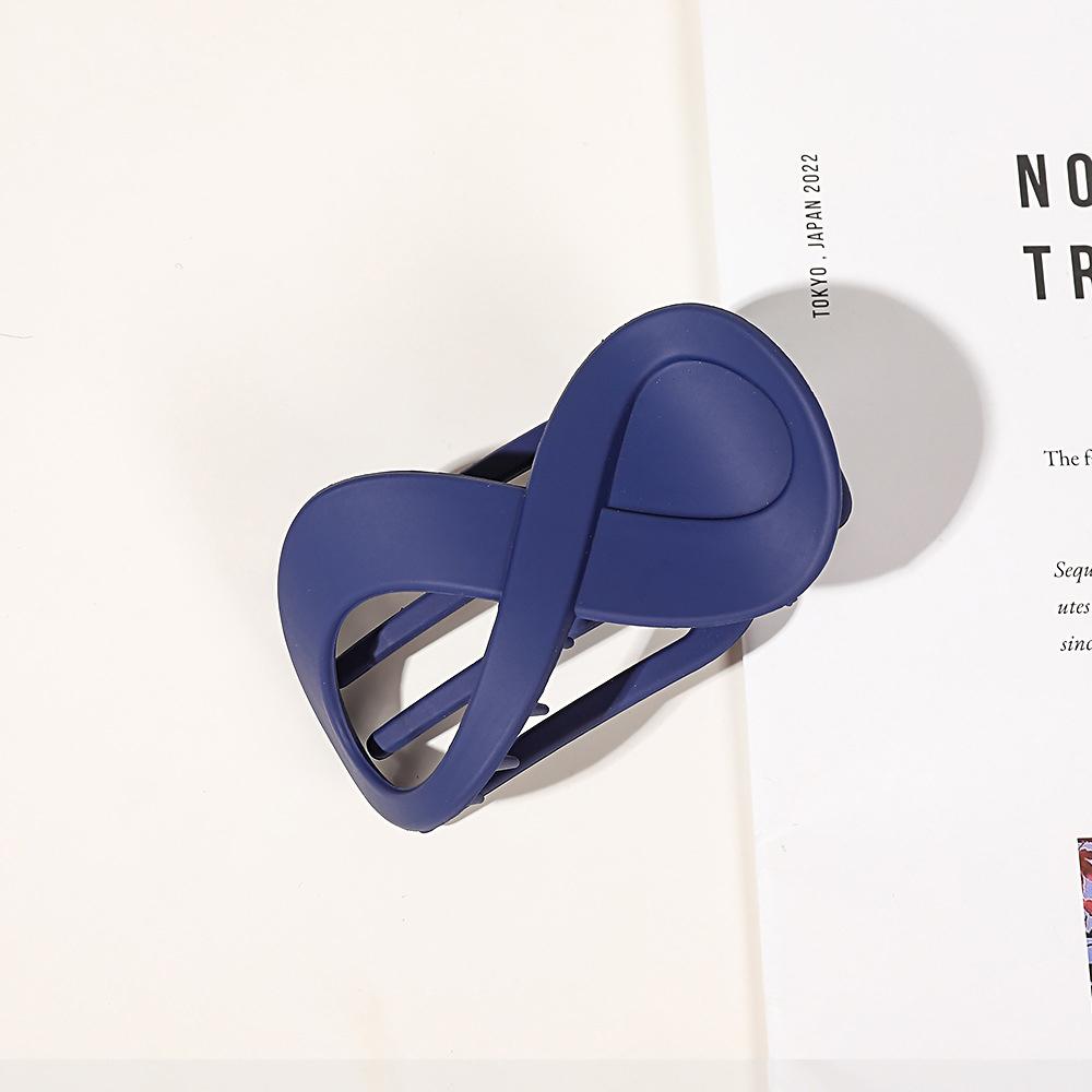 Trend PC Hair Clip Simple 8-shaped Infinity Styling Holder Shark Hair Claw Clip Hair Accessories For Women  New