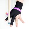 CROWN Billiard Left Hand Size Available in 10 Colors Glove, (for right-handed players), M, (Black)