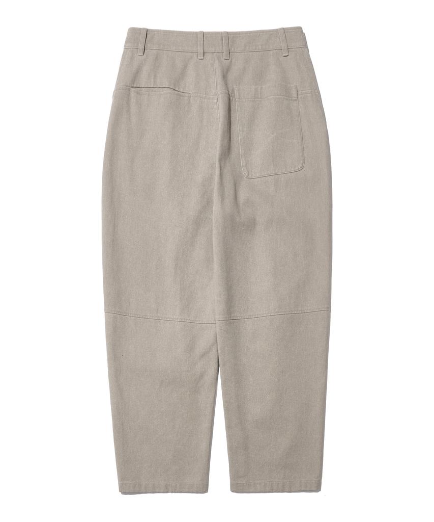 Nontai Pigment Curved Wide Pants Vol.2 (Beige)